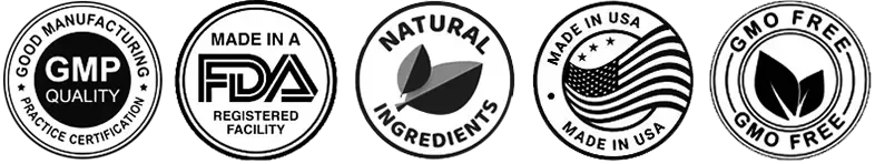 Certifications - GMP, Non-GMO, Third-Party Tested, Made in USA